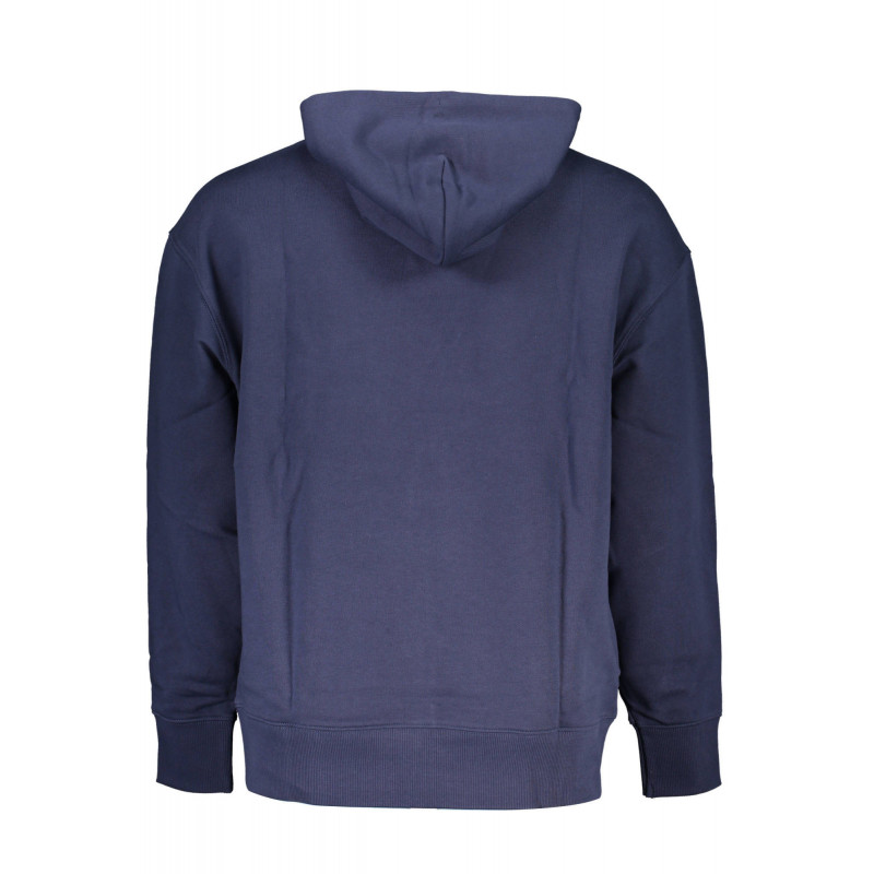 TOMMY HILFIGER MEN'S BLUE ZIPLESS SWEATSHIRT