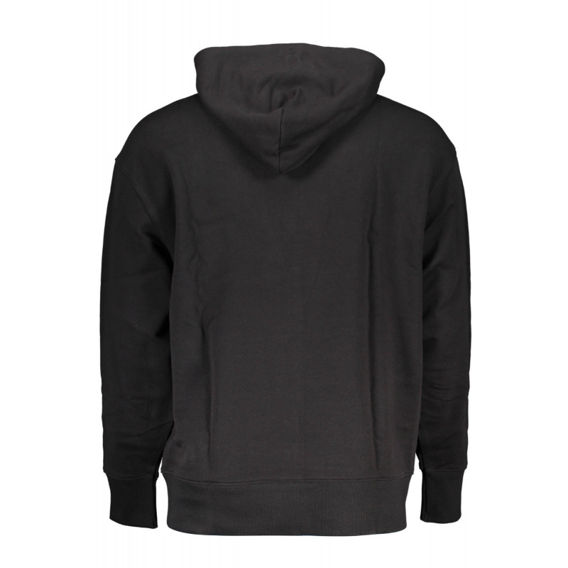 SUDADERA SIN CREMALLERA NEGRA TOMMY HILFIGER HOMBRE