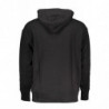TOMMY HILFIGER MEN'S BLACK ZIPLESS SWEATSHIRT