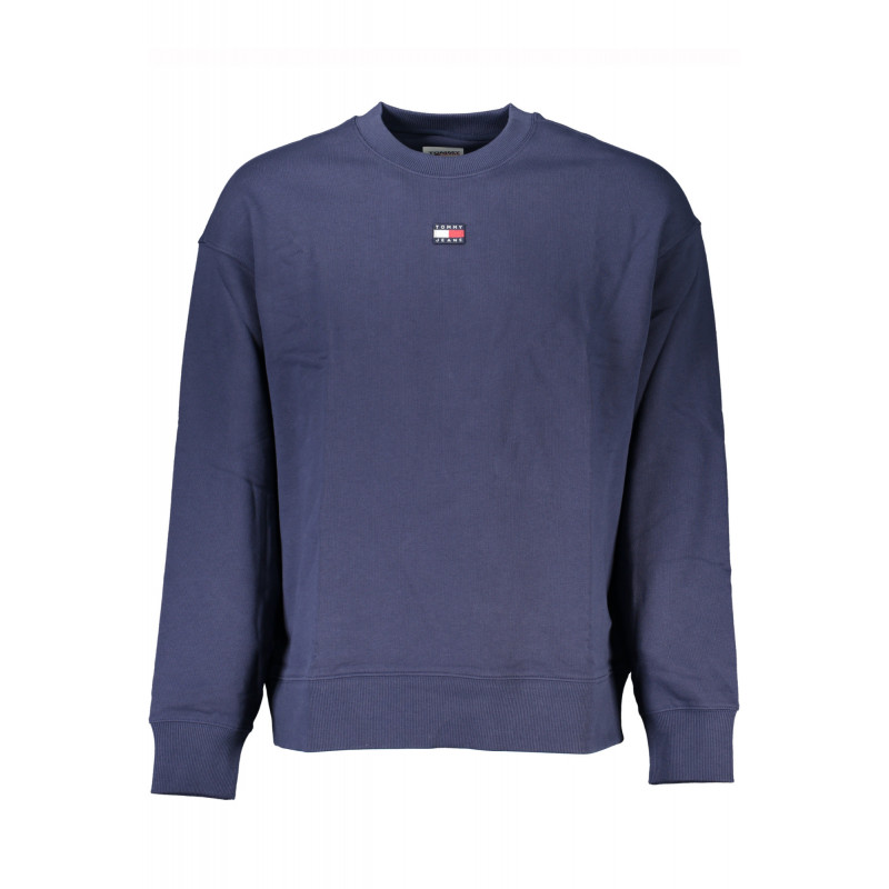 TOMMY HILFIGER HERREN-SWEATSHIRT BLAU MIT REISSVERSCHLUSS