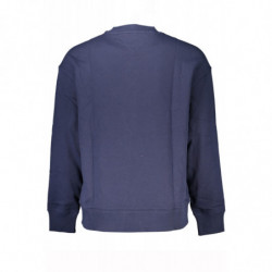 SWEAT-SHIRT SANS FERMETURE ÉCLAIR BLEU TOMMY HILFIGER POUR HOMMES