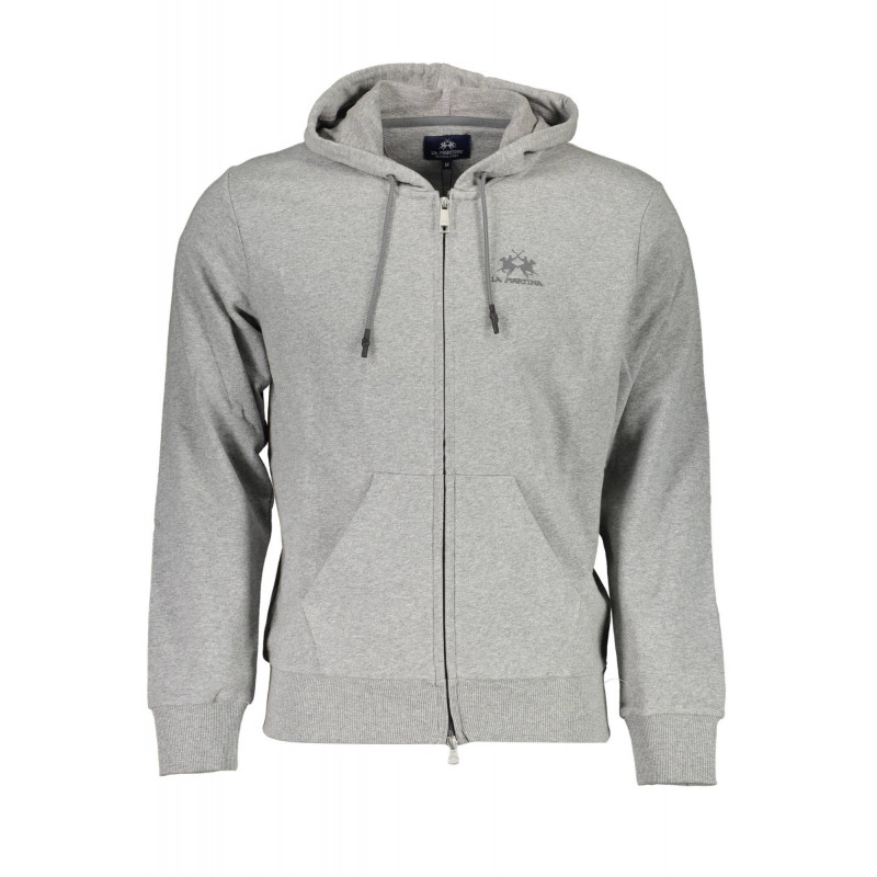 LA MARTINA HERREN-SWEATSHIRT MIT GRAUEM ZIP