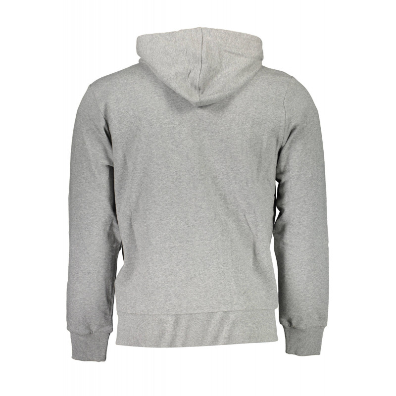 LA MARTINA MEN'S GRAY ZIP SWEATSHIRT