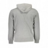 LA MARTINA MEN'S GRAY ZIP SWEATSHIRT