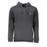 SERGIO TACCHINI MEN'S GRAY ZIPLESS SWEATSHIRT