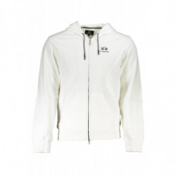 SWEAT-SHIRT ZIPPÉ BLANC HOMME LA MARTINA