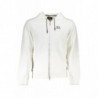 SWEAT-SHIRT ZIPPÉ BLANC HOMME LA MARTINA