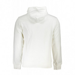 SUDADERA HOMBRE BLANCA CREMALLERA LA MARTINA