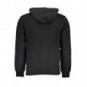 SWEAT-SHIRT ZIPPÉ NOIR LA MARTINA POUR HOMME