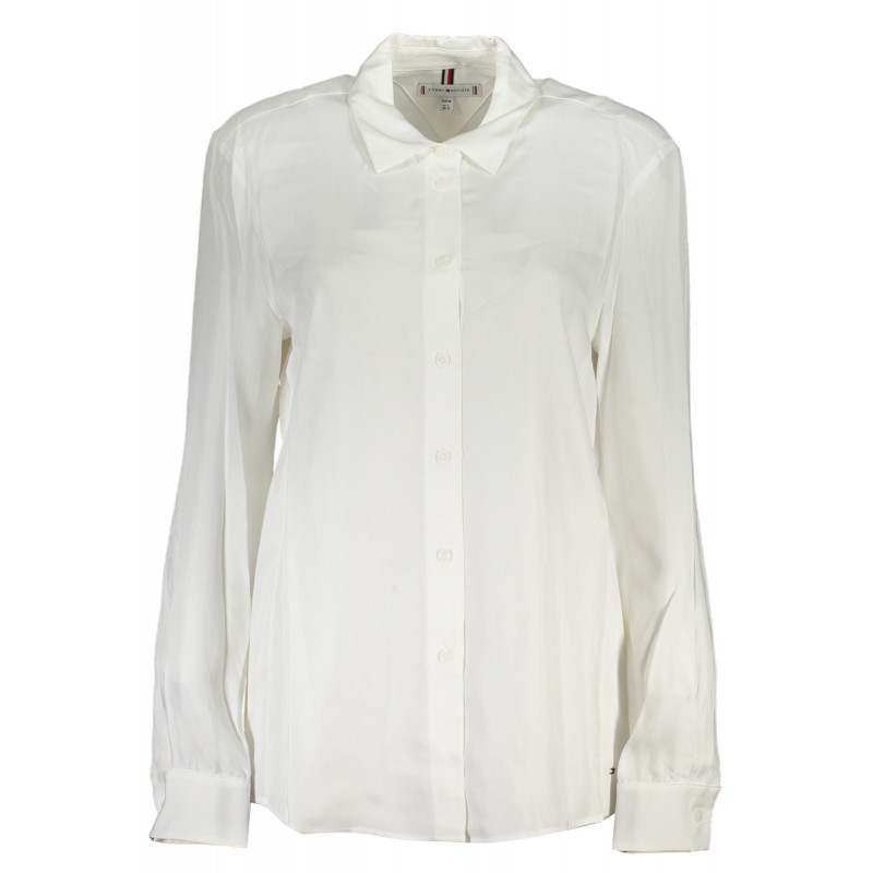 TOMMY HILFIGER CHEMISE À MANCHES LONGUES FEMME BLANC