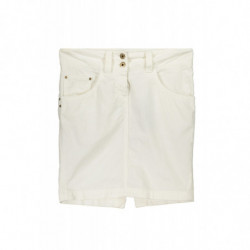 PATRIZIA PEPE WOMEN'S SHORT SKIRT WHITE