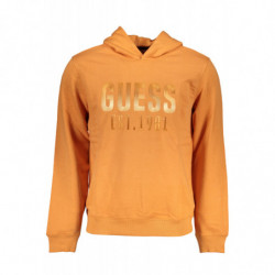 GUESS JEANS ORANGES SWEATSHIRT MIT REISSVERSCHLUSS FÜR HERREN