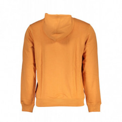 GUESS JEANS SWEAT-SHIRT SANS FERMETURE ÉCLAIR ORANGE POUR HOMMES