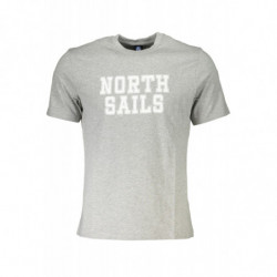 NORTH SAILS HERREN-KURZÄRMELIGES T-SHIRT GRAU
