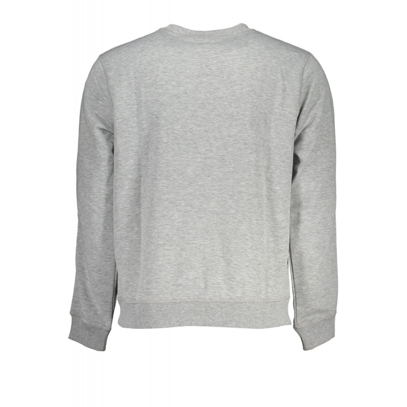SUDADERA CALVIN KLEIN HOMBRE GRIS SIN CREMALLERA
