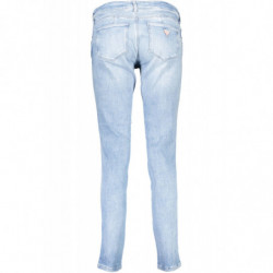 GUESS JEANS JEANS DENIM DONNA AZZURRO