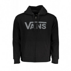 VANS MEN'S BLACK ZIP SWEATSHIRT