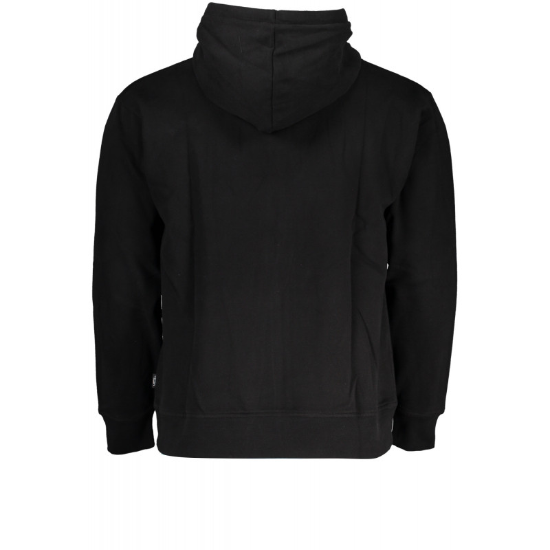 VANS MEN'S BLACK ZIP SWEATSHIRT
