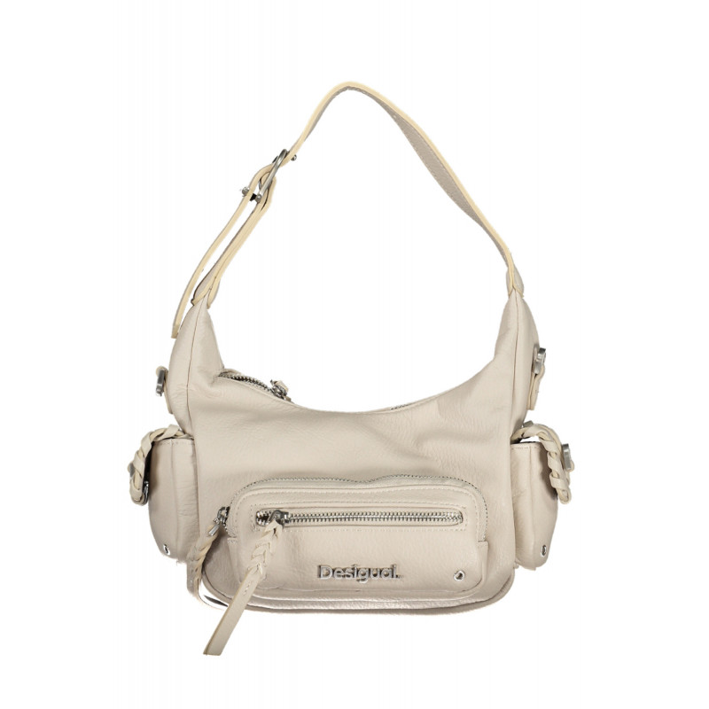 BOLSO MUJER DESIGUAL BLANCO
