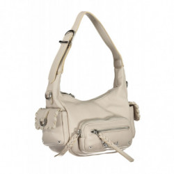 BOLSO MUJER DESIGUAL BLANCO