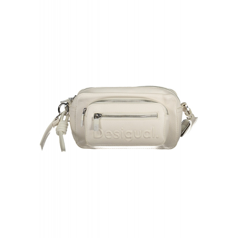 BOLSO MUJER DESIGUAL BLANCO