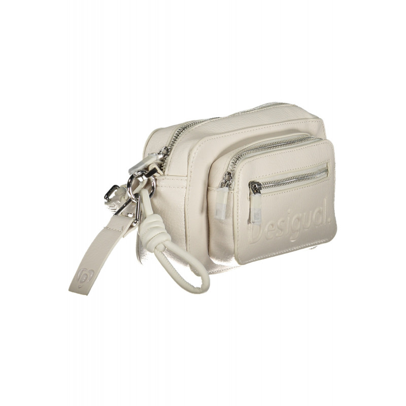 BOLSO MUJER DESIGUAL BLANCO