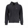 NAPAPIJRI SWEAT-SHIRT ZIPPÉ NOIR POUR HOMMES
