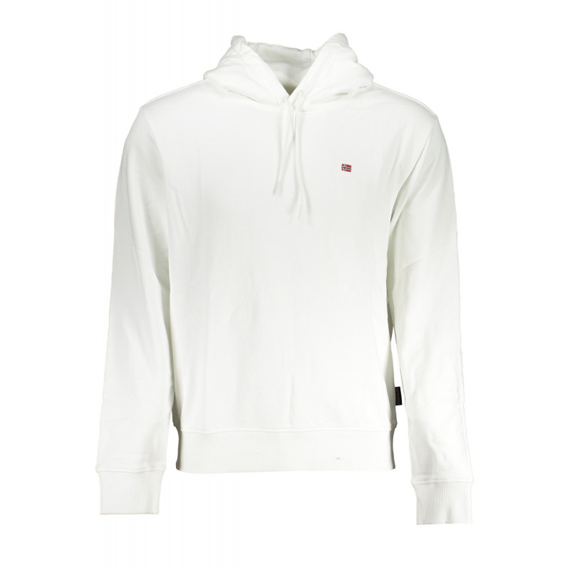 SUDADERA CREMALLERA BLANCA HOMBRE NAPAPIJRI