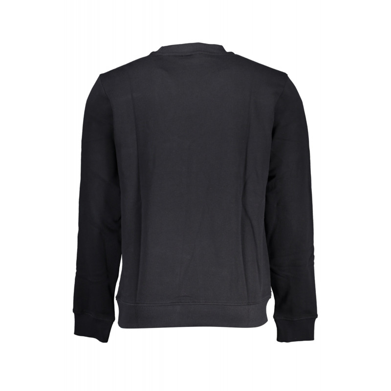 NAPAPIJRI SWEAT-SHIRT SANS FERMETURE ÉCLAIR NOIR POUR HOMMES