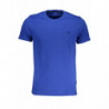 HARMONT & BLAINE HERREN-KURZARM-T-SHIRT BLAU