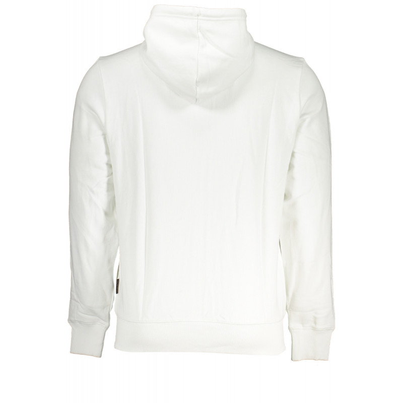 NAPAPIJRI SWEAT-SHIRT ZIPPÉ BLANC HOMME