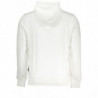 NAPAPIJRI MEN'S WHITE ZIP SWEATSHIRT