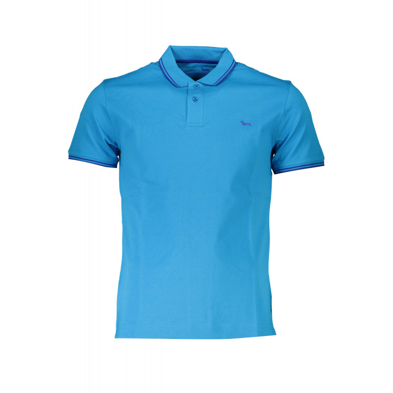 HARMONT & BLAINE POLO HOMME BLEU À MANCHES COURTES