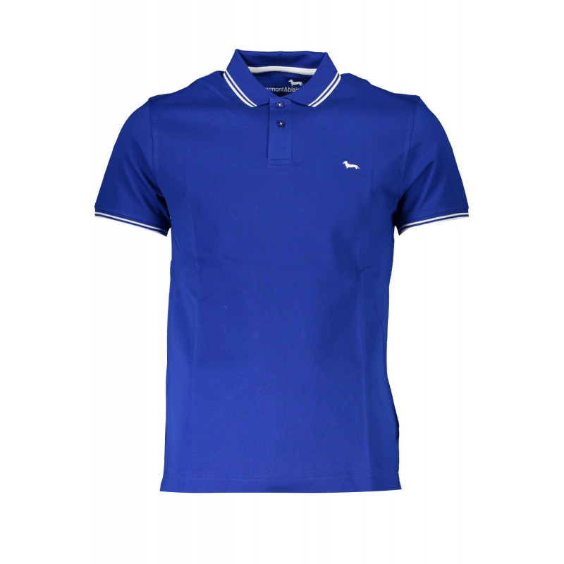 HARMONT & BLAINE POLO MANCHES COURTES HOMME BLEU