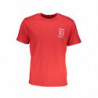 BIKKEMBERGS T-SHIRT MANICHE CORTE UOMO ROSSO