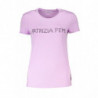 PATRIZIA PEPE DAMEN KURZARM T-SHIRT LILA