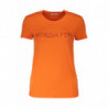 PATRIZIA PEPE WOMEN'S SHORT SLEEVE T-SHIRT ORANGE
