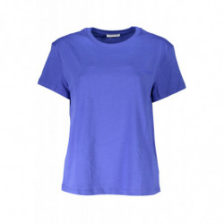 PATRIZIA PEPE DAMEN KURZARM T-SHIRT BLAU