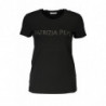 PATRIZIA PEPE DAMEN KURZARM T-SHIRT SCHWARZ