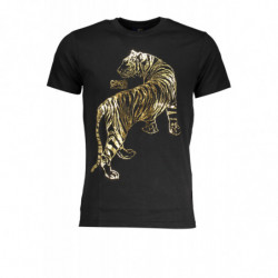 CAMISETA MANGA CORTA HOMBRE CAVALLI CLASS NEGRO