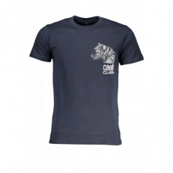 CAMISETA MANGA CORTA HOMBRE CAVALLI CLASS AZUL