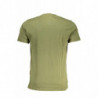 CAVALLI CLASS GRÜNES KURZÄRMELIGES HERREN-T-SHIRT