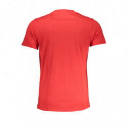CAVALLI CLASS MEN'S SHORT SLEEVE T-SHIRT RED