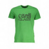 T-SHIRT MANCHES COURTES HOMME CAVALLI CLASS VERT