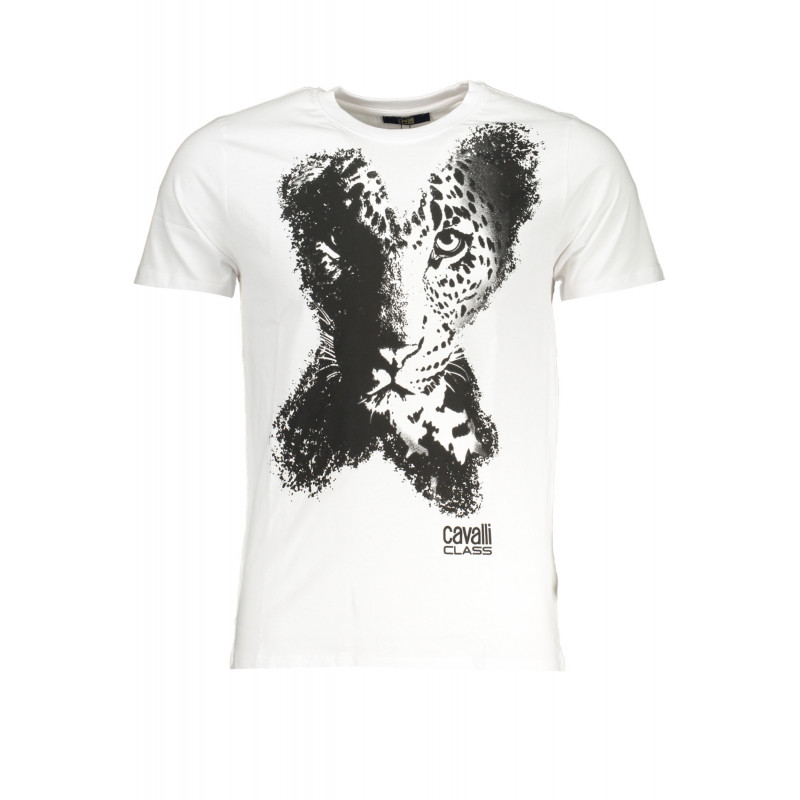 CAVALLI CLASS CAMISETA MANGA CORTA HOMBRE BLANCO