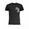 CAVALLI CLASS HERREN-KURZARM-T-SHIRT SCHWARZ