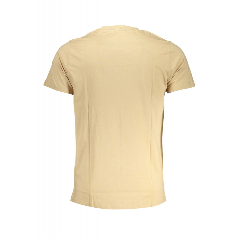 CAVALLI CLASS HERREN-KURZÄRMELIGES T-SHIRT BEIGE