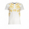 T-SHIRT MANCHES COURTES HOMME CAVALLI CLASS BLANC