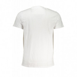 CAVALLI CLASS HERREN-KURZÄRMELIGES T-SHIRT WEISS