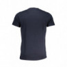 CAVALLI CLASS HERREN-KURZÄRMELIGES T-SHIRT BLAU
